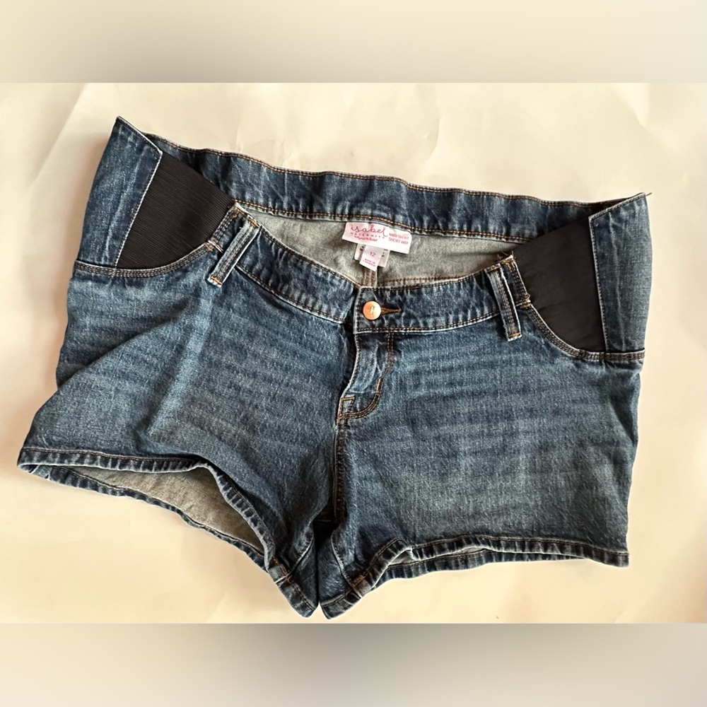 Ingrid & Isabel Maternity Jean Shorts